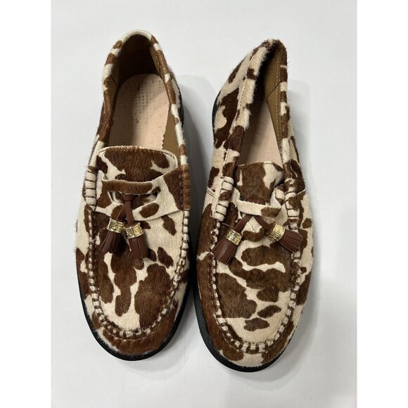 Dr. Martens Penton x Supreme Hair On Leather Loafers in Micro Leopard Hair On main image 8